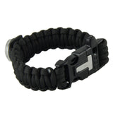 Outdoor Camping Bracelets For Men Women Parachute Rope Clasp Survival Bracelet Homme Handmade Braided 2 Colors
