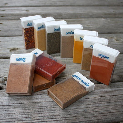 Tic Tac Spice Boxes